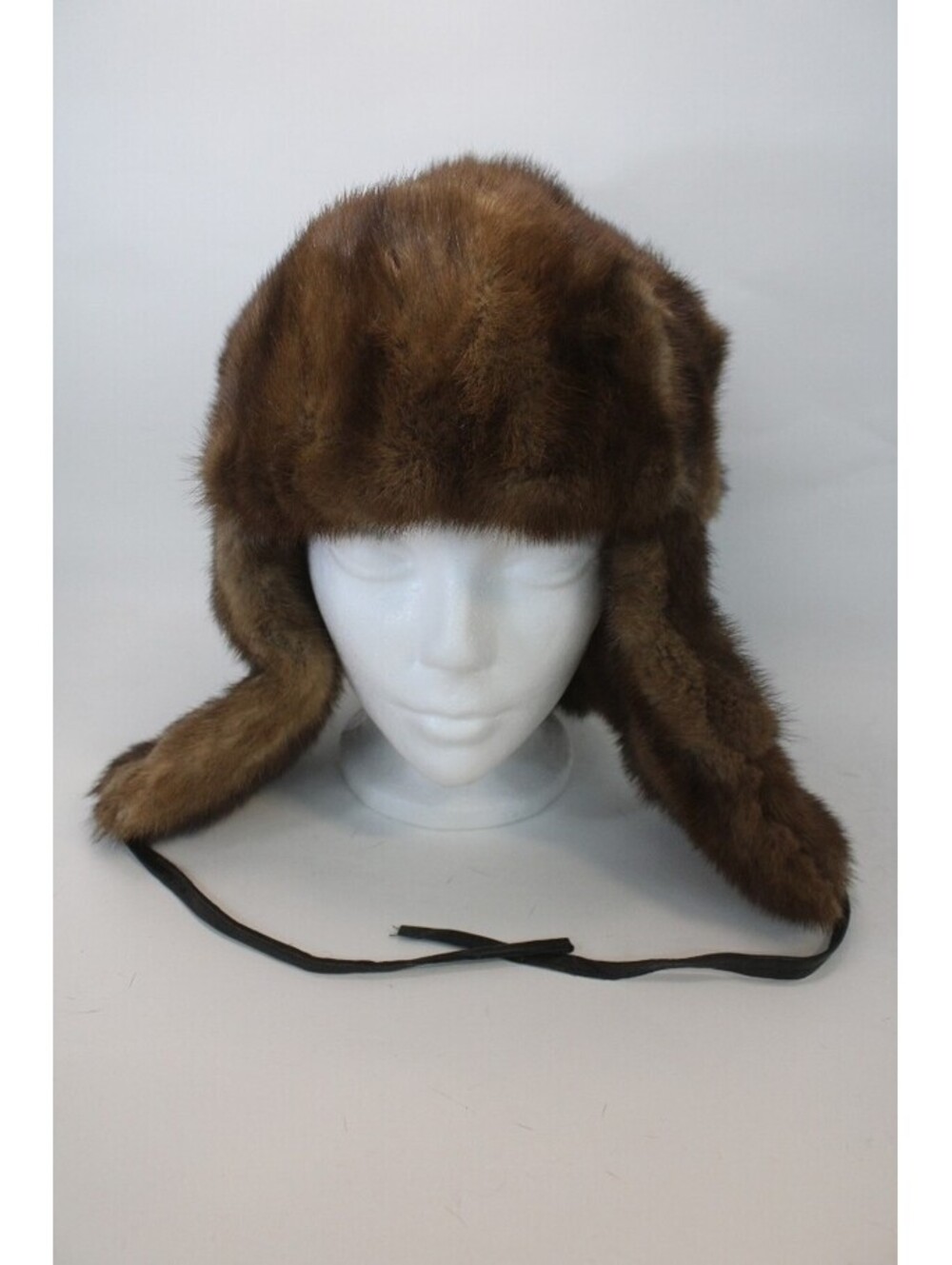 SCRAP ITEM: CANADIAN DEMI BUFF MINK FUR HAT CAP SIZE N/A